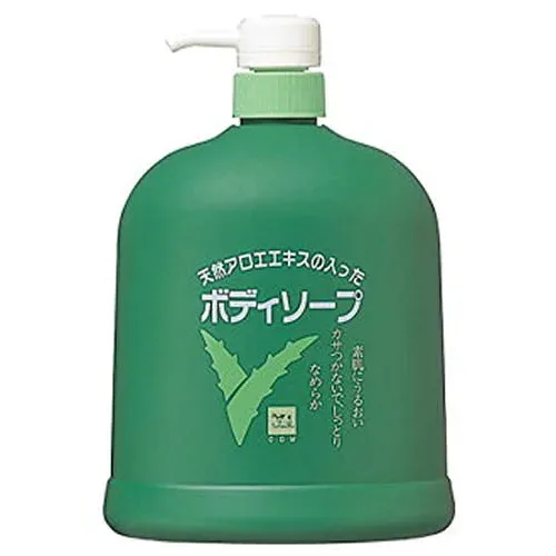 カウブランド アロエボディソープ ポンプ付き 1200ml(アロエ配合でしっとり保湿のボディソープ)