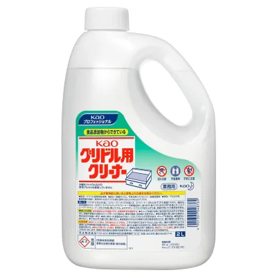 【3個まとめ買い】Kao グリドル用クリーナー 2L 業務用 ×3個(強力な洗浄力 業務用で大容量 まとめ買いでお得)