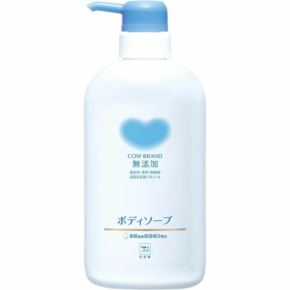 カウブランド 無添加ボディソープ ポンプタイプ500ml(無添加で肌に優しいボディソープ)