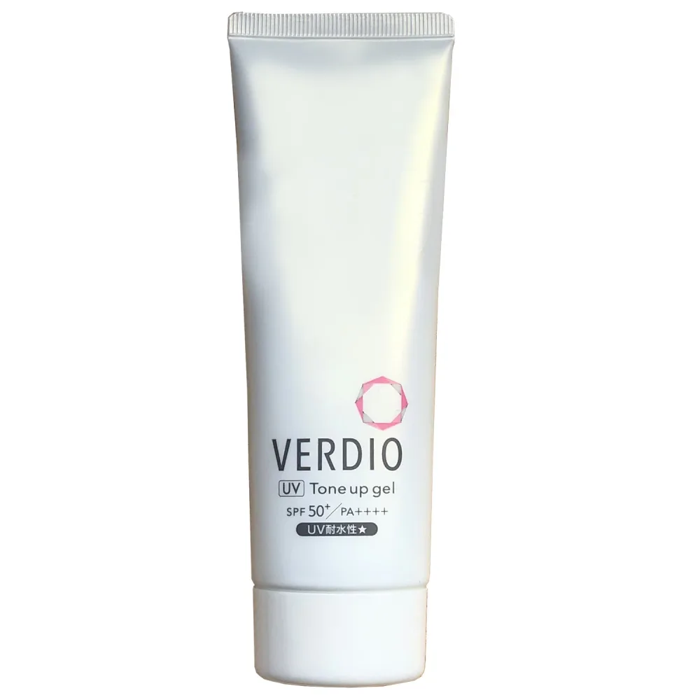 Verdio ベルディオ UV トーンアップジェル シアーピンク 70g SPF50+ PA++++(日焼け止め 無添加)(肌に優しい無添加の日焼け止め)