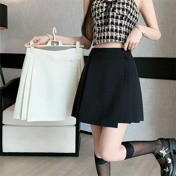 ミニスカート レディース 無地 台形スカート Aライン ハイウエスト 大きいサイズ 春服 夏服 美人 細見せ 体型カバー 脚細 脚長 ミディアム 韓国 ファッション 美脚スカート お出かけ 女性 カジュアル 大人 ミニスカート 20代 30代 40代 50代