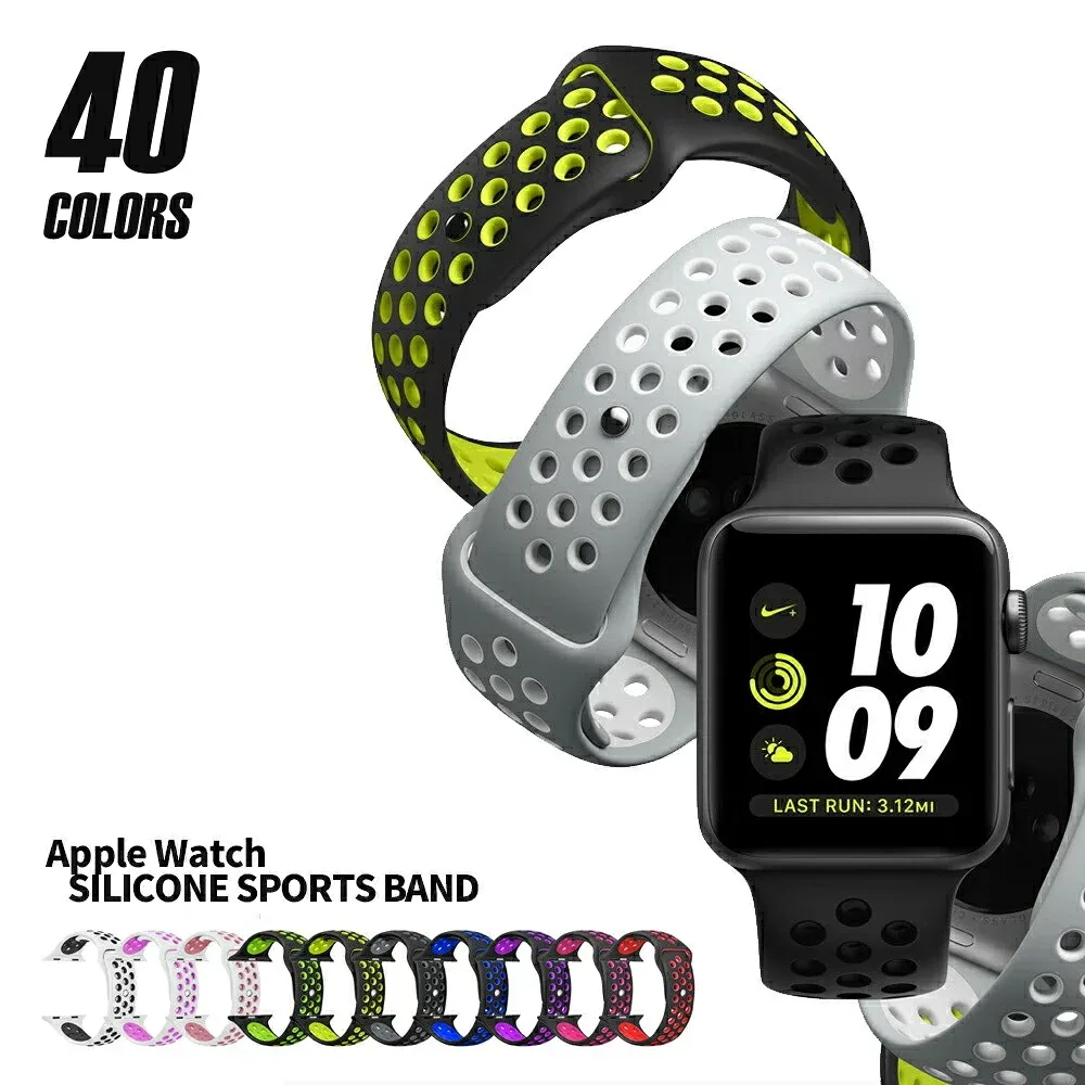 アップルウォッチ バンド スポーツ 13色 シリーズ11 レディース メンズ アップル ウォッチ 替え 送料無料 apple watch ベルト シリコン シリーズ 1 2 3 4 5 6 7 8 9 S10 S11 シリーズ10 SE Ultra