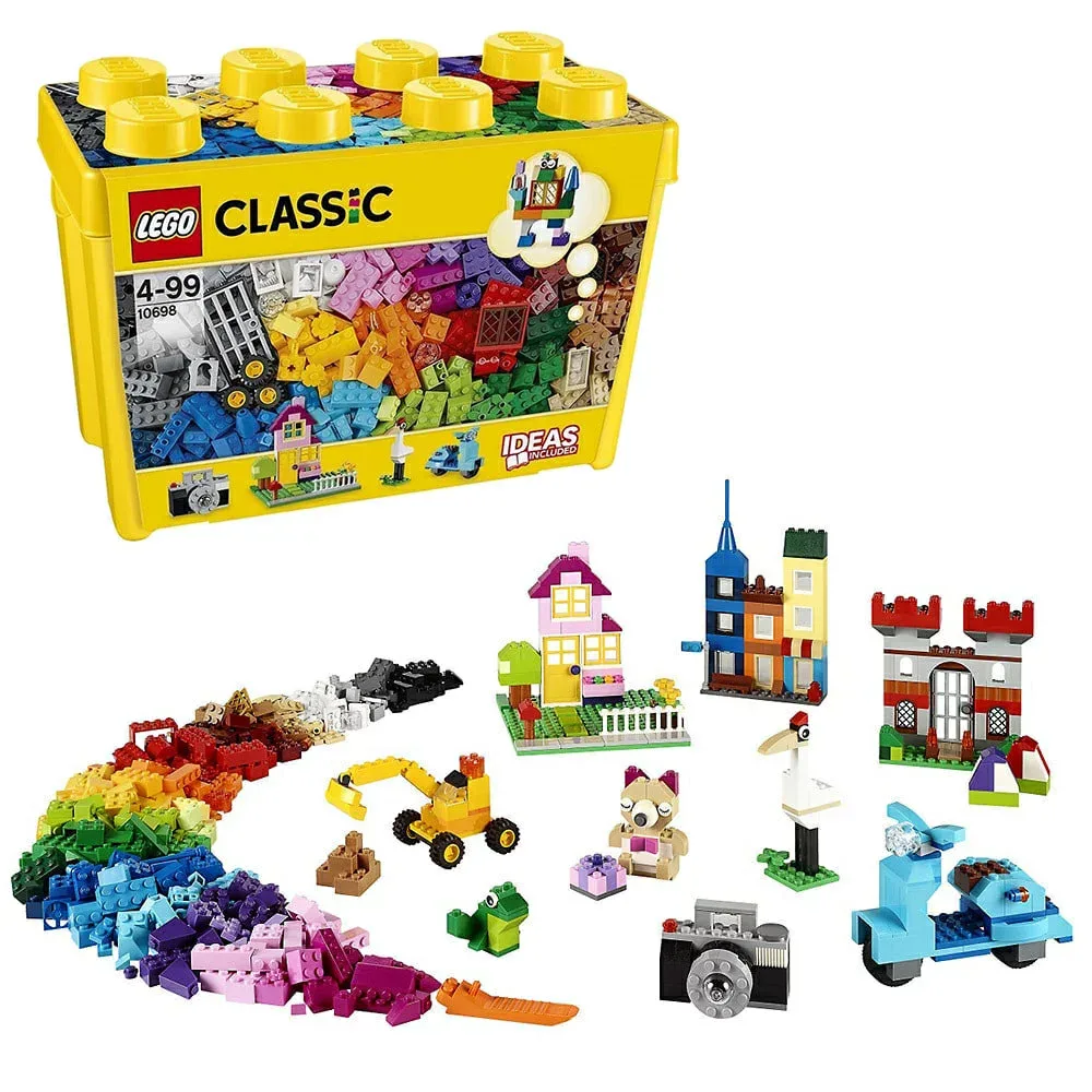 【オンライン限定価格】レゴ LEGO クラシック 黄色のアイデアボックス <スペシャル> 10698 おもちゃ 玩具 誕生日 プレゼント ブロック 知育 4歳 5歳 6歳 街づくり
