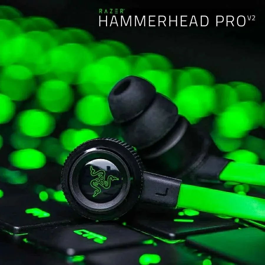 【翌日発送】ゲーミングイヤホン レイザー イヤホン Razer Hammerhead Pro V2 RZ04-01730100-R3A1 ハンマーヘッド RAZERイヤホン イヤフォン