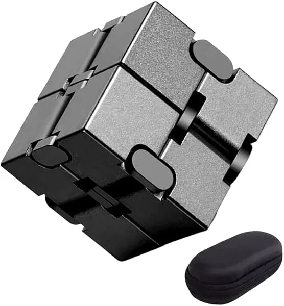 \1点5%OFF 2点10%OFF/魔方 無限キューブ インフィニティキューブ ストレス解消 脳トレ 集中力 イライラ おもちゃ 立体パズル アルミ