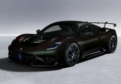 【予約】2026年発売予定Maserati GT2 Stradale マットブラック/ BBR 1/18 ミニカー