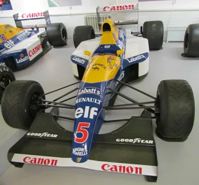 【予約】2026年発売予定WILLIAMS F1 RENAULT FW14 N 5 イギリスGP 1991 優勝車 ナイジェル・マンセル ブルーイエローホワイト / GP Replicas 1/12 ミニカー