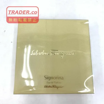 04w7687▽※【中古】サルヴァトーレ フェラガモ シニョリーナ オーデパルファム 30ml 香水 シニョリーナ ボディーローション 50ml セット【八王子店】