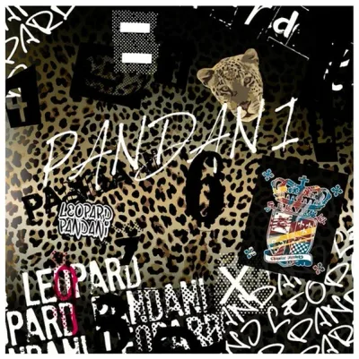 ★在庫あり即納★■送料無料■【Pandani】パンダーニ PNL1-RBS/BK PANKY Leopard ラバーシート/ブラック吸着性素材を使ったオシャレな裏ソフトラバー保護シート(吸着シート/保護フィルム)【卓球用品】メンテナンス/ラバー/ラバ- 【RCP】