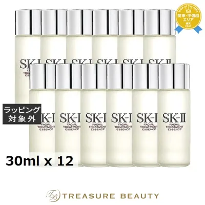 エスケーツー(SK-II/SK2) フェイシャル トリートメント エッセンス お得な12個セット 30ml x 12 | お試し トライアル 化粧水 まとめ買い うるおい 毛穴 エイジングサイン オールスキン