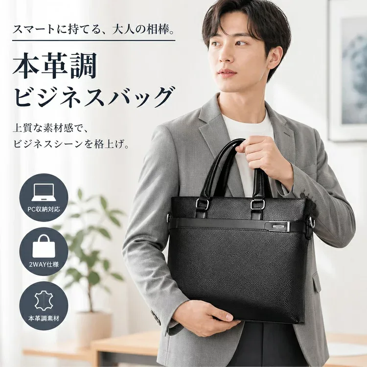 ショルダーバッグ メンズ 通勤 斜めがけ ビジネスバッグ バッグ 本革 レザー 男性 ビジネス 手提げ 多機能 軽量 大容量 肩掛け 斜め掛け ショルダー メッセンジャーバッグ カバン ブラウン ブラック