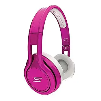 【中古】 SMS AUDIO ワイヤード ヘッドフォン オンイヤー型 ピンク SMS-ONWD-PNK