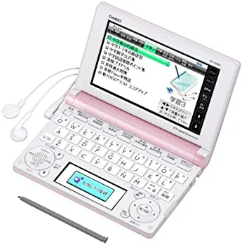 【中古】 CASIO カシオ Ex-word 電子辞書 中学生学習モデル XD-B3850 ライトピンク XD-B3850PK