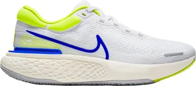 ナイキ メンズ ランニングシューズ Nike Men's React Phantom Run Flyknit 2 Running Shoes - White/Blue