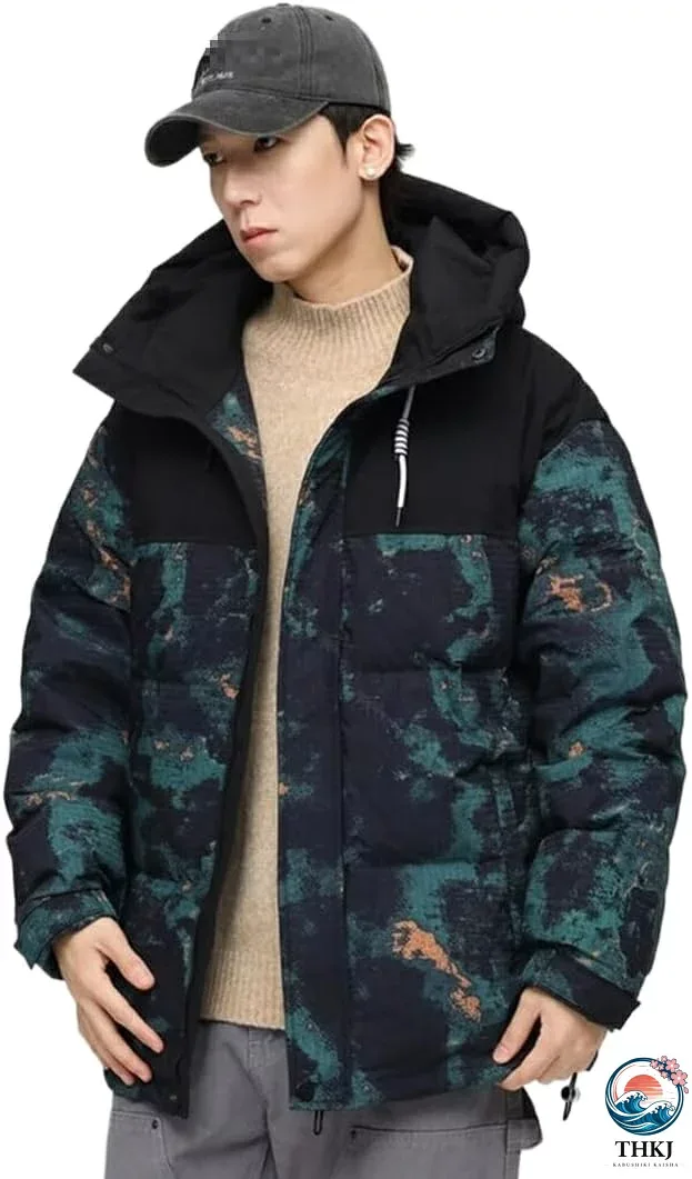 【全品5%ポイント】ダウンジャケット メンズ 冬 中綿ジャケット 大きいサイズ アウトドア ダウンコート 軽量 保温ジャケット フード付き 防寒 防風 暖かい 長袖 カジュアル 登山 スポーツ 通勤 通学 旅行 春 秋