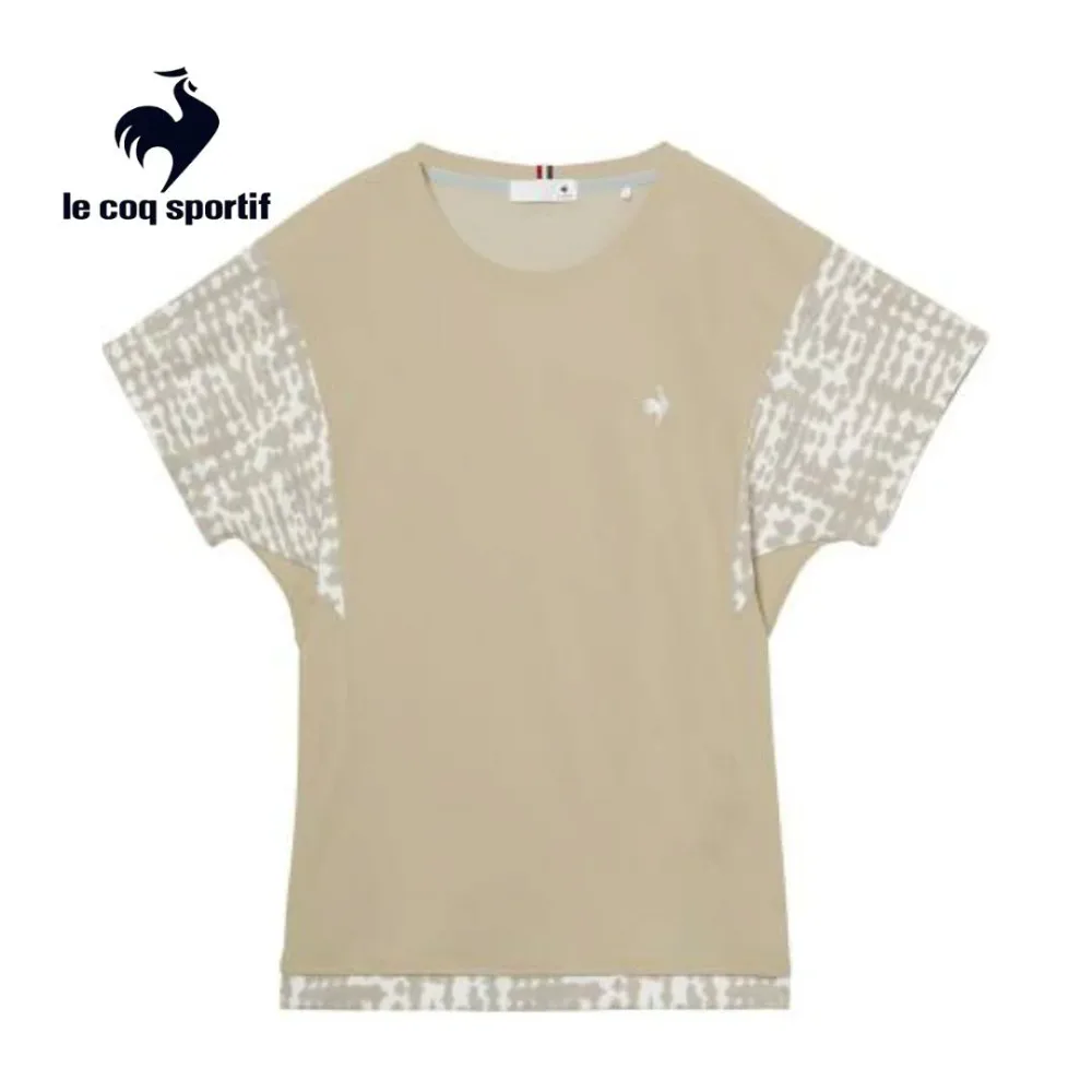 【le coq sportif(ルコックスポルティフ)】 レディース テニスウエア ゲームシャツ 接触冷感 LN6SHT30L