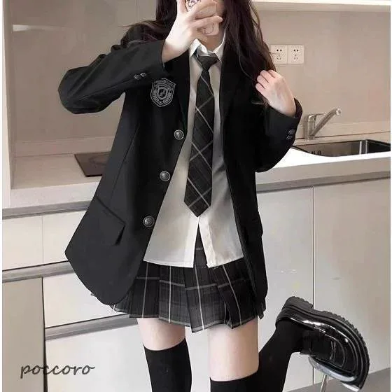 制服 ブレザー 6点セット 学生服 女の子 レディース 入学式 卒業式 成人式 中学生 高校生 jk制服 女子高生 発表会 学園祭 結婚式 お受験 文化祭 コスプ