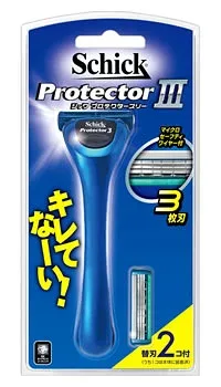 シック プロテクタースリー ホルダー (本体+替刃2コ付)