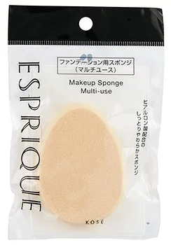 コーセー エスプリーク メイクアップスポンジ マルチユース (1個) ファンデーション用スポンジ ESPRIQUE