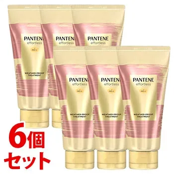 《セット販売》 P&G パンテーン エフォートレス ウェザープルーフ トリートメント (160g)×6個セット 洗い流すトリートメント 【P&G】