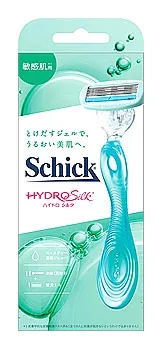 シック ハイドロシルク ホルダー 敏感肌用 (1セット) 女性用カミソリ Schick