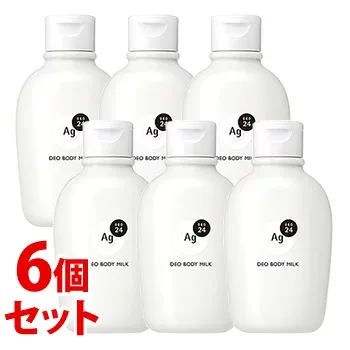 《セット販売》 ファイントゥデイ エージーデオ24 デオドラントボディミルク 無香性 (180mL)×6個セット デオボディミルク 【医薬部外品】 【smtb-s】