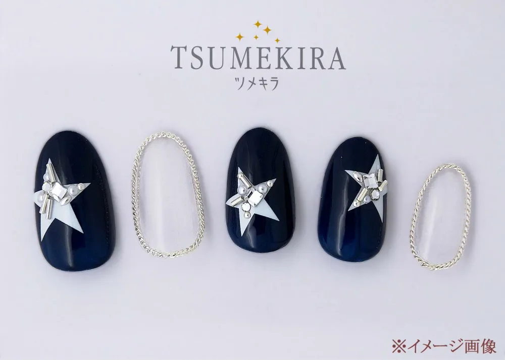 【送料無料】TSUMEKIRA(ツメキラ) ネイルシール rrieenee×filerプロデュース2 Love etoile -white- NN-RXF-103