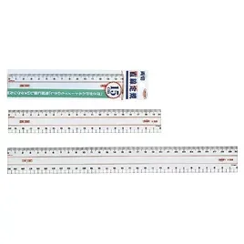 ★ポイント最大16倍★【教育施設様限定商品】-ed 132179 メタクリル両切直線定規(2)20cm メーカー名 共栄プラスチック A-2520-【教育・福祉】