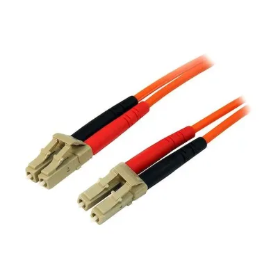 光ファイバーケーブル/3m/OM2準拠/50/125/LC-LC/LSZH/オレンジ/光配線 マルチモード光パッチコード 50FIBLCLC3 1本