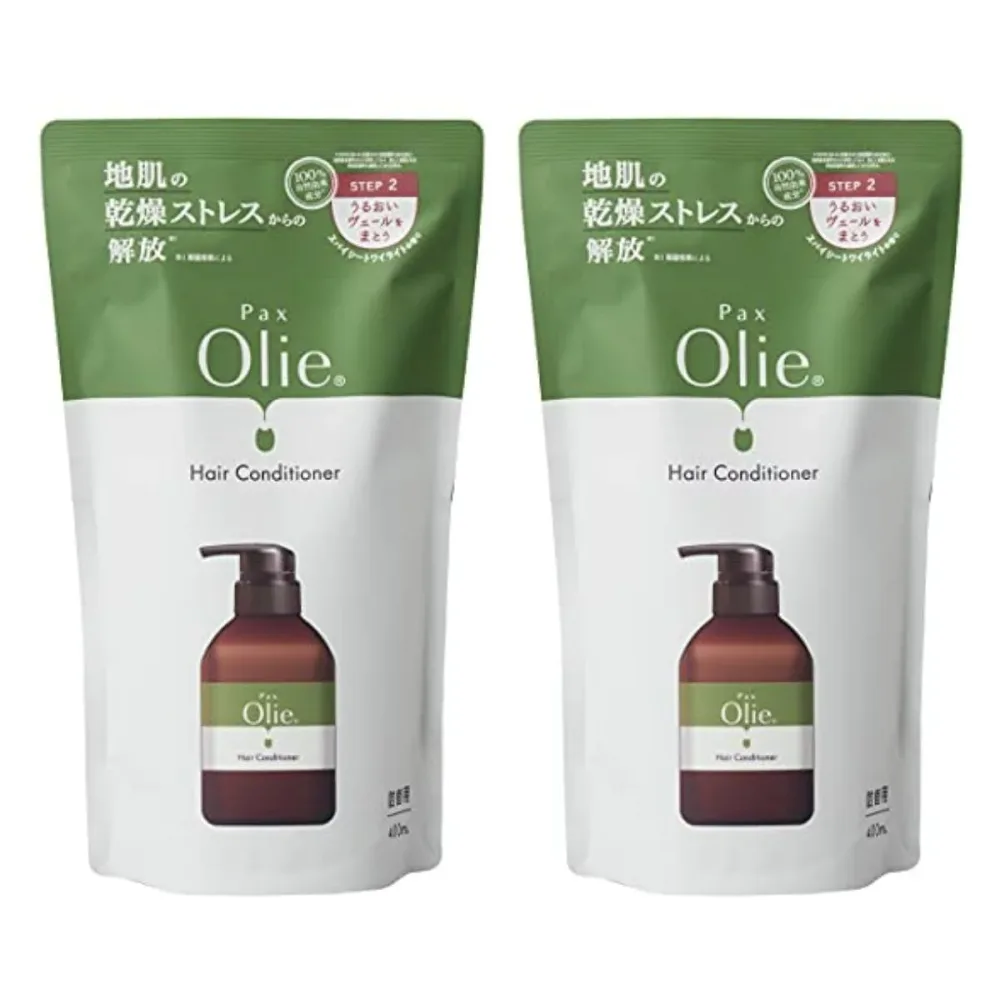 【2個】太陽油脂 Pax Olie パックス オリー ヘア コンディショナー 詰替用 400ml