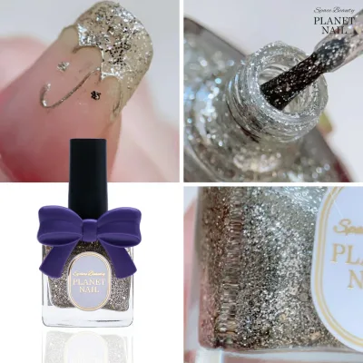 PLANET NAIL(プラネットネイル) PLB15 巡る流星群 10ml ネイルポリッシュ マニキュア ラメネイル