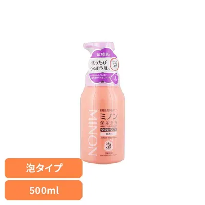 ミノン 全身シャンプー泡タイプ500ml ミノン 敏感肌 うるおい 乾燥 第一三共ヘルスケア 【B】