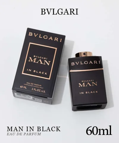ブルガリ BVLGARI マン イン ブラック EDP 60ml MAN IN BLACK メンズ オードパルファム オリエンタル アンバー セクシー フレグランス 香水 プレゼント ギフト 誕生日