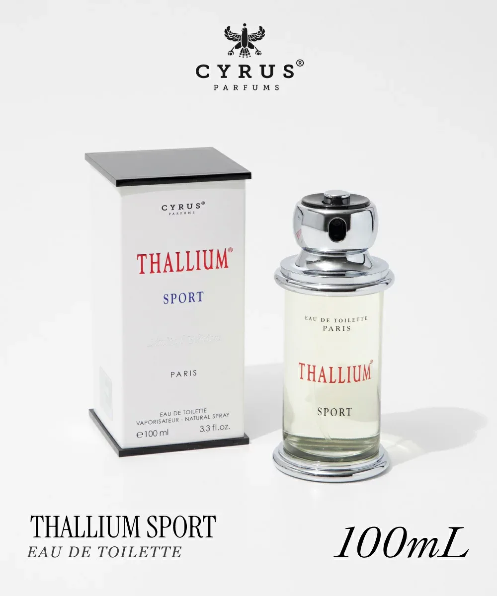 サイラス CYRUS タリウム スポーツ EDT 100ml THALLIUM Sport メンズ オードトワレ プレゼント ギフト 誕生日 フレグランス 香水