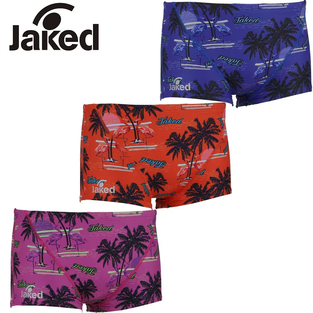 【Jaked】【2026FW】ショートスパッツ 830443 Jaked ジャケッド メンズ 男性 水着 トレーニング ショートスパッツ ショートトランクス マスターズ 競泳 ジャケド 練習用 M L フットマーク