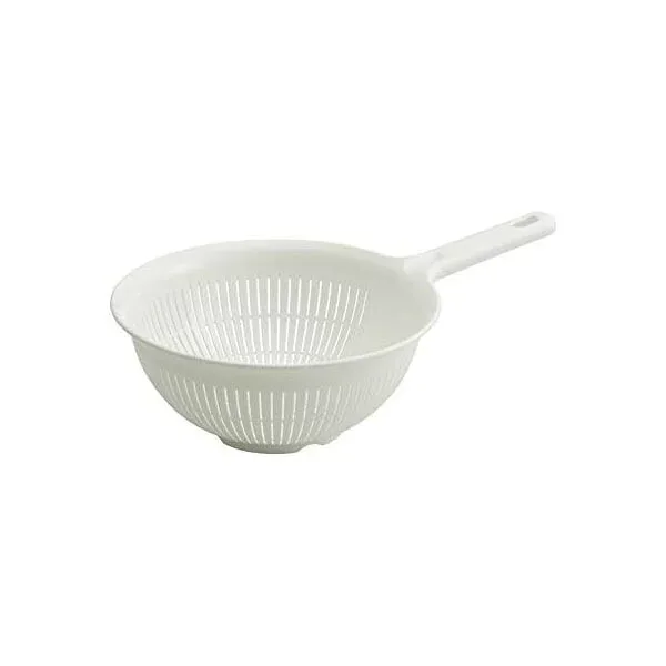 【2個セット】 アスベル POSE 米研ぎ ボウル A4321 ホワイト 抗菌 ASVEL 片手 調理器具 キッチン用品 洗い物 下ごしらえ 野菜洗い 水切り