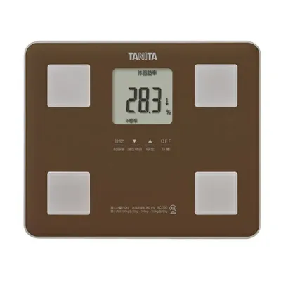 【3個セット】 TANITA 体組成計 BC-760 ブラウン 軽量 BC-760-BR 体重測定 脂肪計測 健康管理 デジタル体重計 体脂肪率 筋肉量 基礎代謝