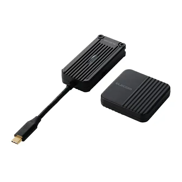 DH-CW4K110BK ワイヤレス HDMI 送受信機 ブラック エレコム ELECOM 無線 接続 スマホ パソコン タブレット 画面転送 動画配信 テレビ接続 映像出力