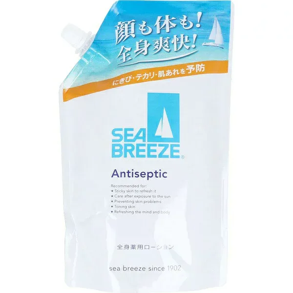 【2個セット】 シーブリーズ アンティセプティック ボディローション 薬用 700ml 詰替 デオドラント ニキビ予防 爽快感 医薬部外品