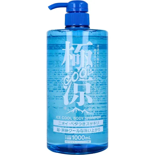 【2個セット】 スクール COOL ボディシャンプー シトラス香り 1000ml 爽快メントール配合 ニオイ対策 ベタつき洗浄