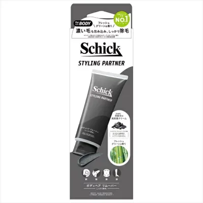 SCHICK パートナー リムーバー クリーム 150g グリーンの香り 男性用 脱毛ワックス Schick ボディケア