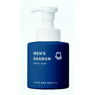 【5個セット】 シャボン玉石けん メンズシャボン フェイシャルソープ 300ml 本体 敏感肌用 男性向け洗顔料