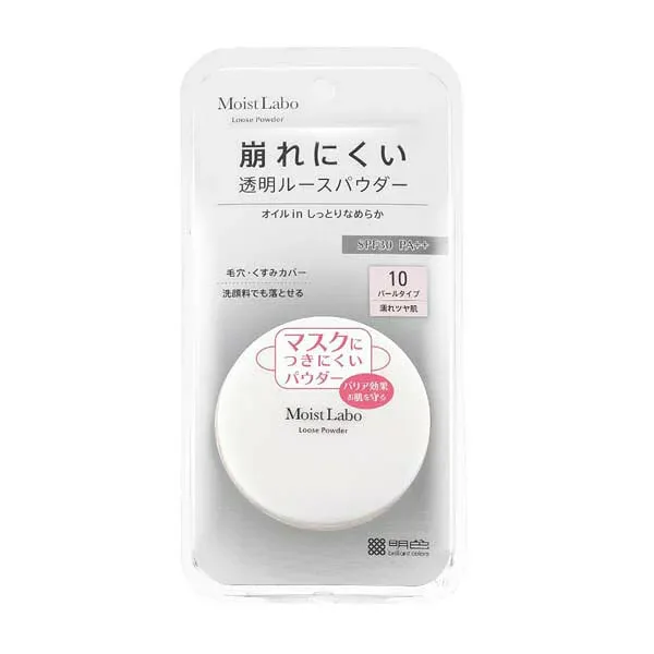 明色 MoistLabo パウダー SPF30 PA+++ モイスト 毛穴 テカリ防止 MEISHOKU フェイスパウダー