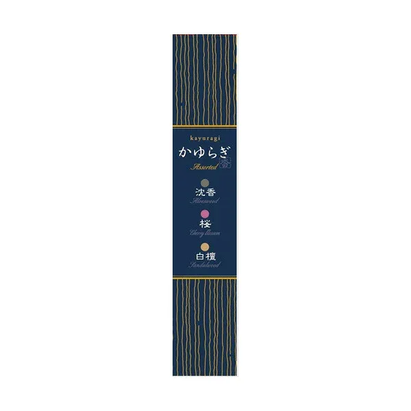 【6個セット】 Nippon Kodo 沈香白檀スティック #384649 詰合せ 日本 線香 和風インセンス リラックス アロマ オーラルケア