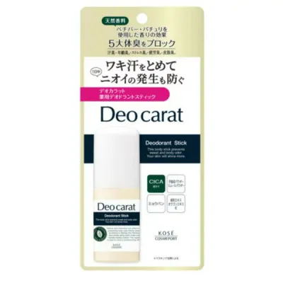 コーセー コスメポート デオカラット 薬用 デオドラント スティック 制汗 ワキ汗対策 ニオイ防止 ボディケア KOSE COSMEPORT