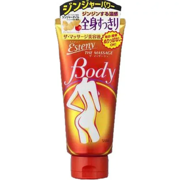 【5個セット】 常盤薬品 サナ エステニー ザ・マッサージュ 180g ボディマッサージクリーム ジンジャー配合 全身用 美容 エステ TOKIWA SANA ボディケア