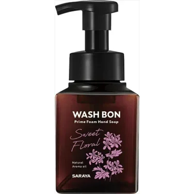 サラヤ ウォシュボン プライム フォーム 280ml 本体 フローラル ハンドソープ SARAYA WASH ボン 手洗い洗浄料
