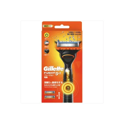【6個セット】 ジレット フュージョン パワー ホルダー 本体 電動 カミソリ メンズ髭剃り Gillette シェービング