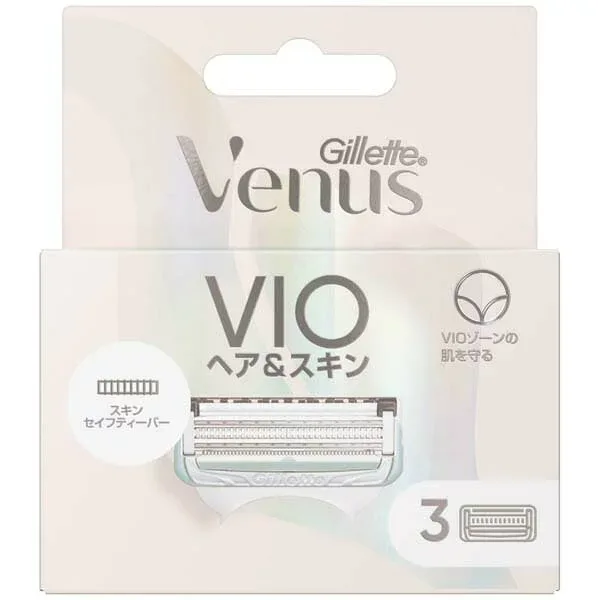 ジレット ヴィーナス VIOカミソリ 替刃3個 やさしい 本体 女性用 除毛 替刃 スキンケア ジレットヴィーナス カミソリ替刃 ホルダー 脱毛 カミソリ シェービング