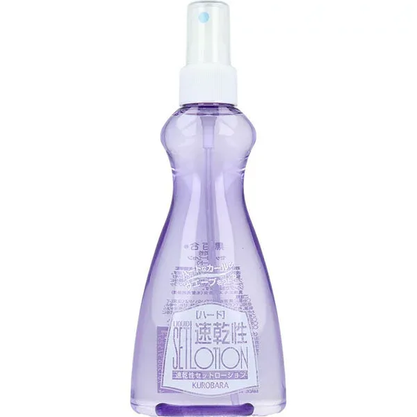 黒百合 速乾性セットローション ハード 200ml